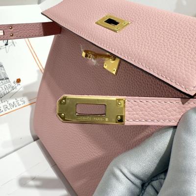 wholesale quality hermes kelly 25 togo retourn rose sakura ghw